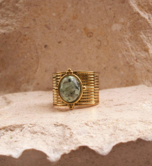 18K NON TARNISH RING