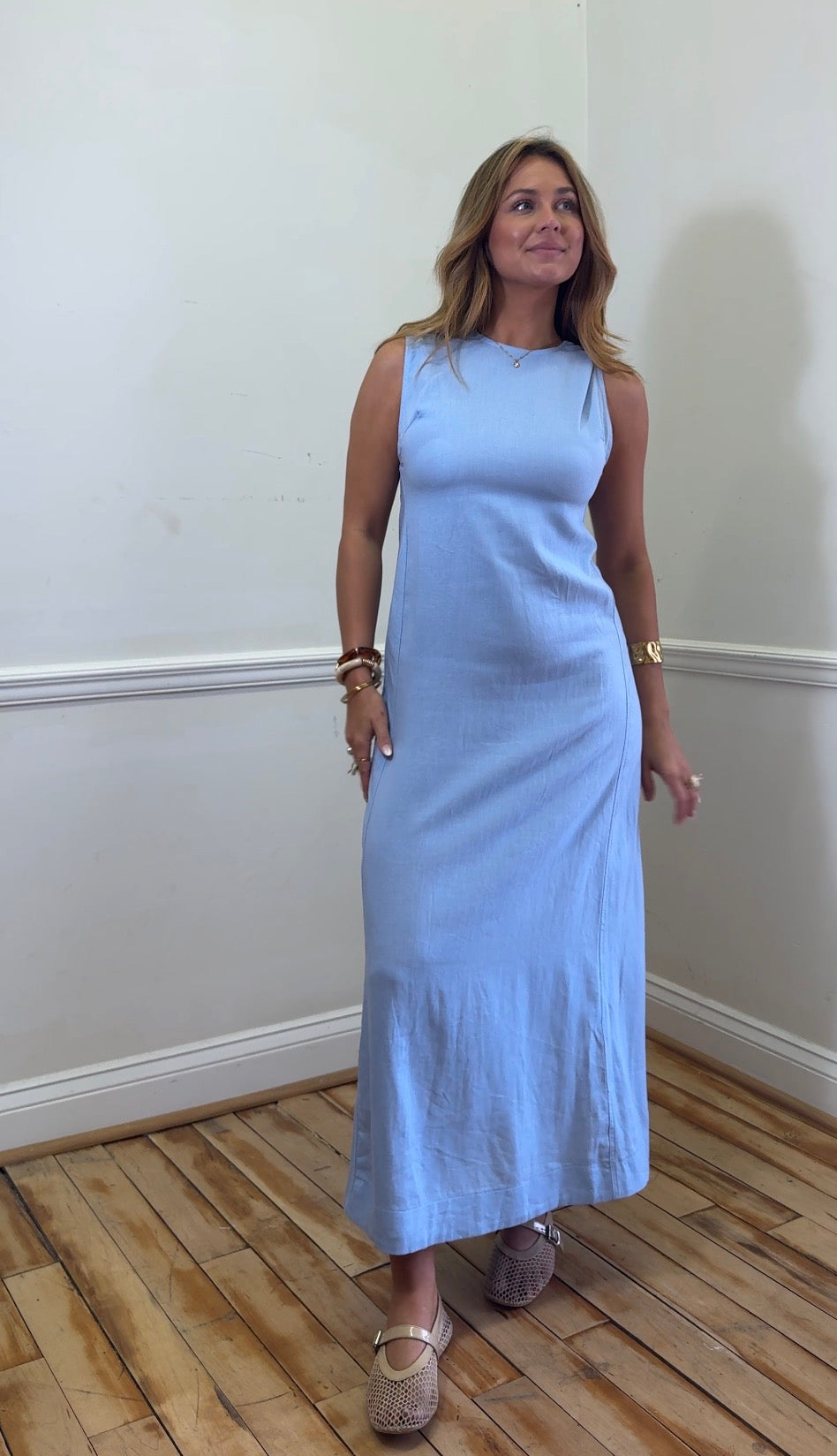 Costal Chic Maxi Dress