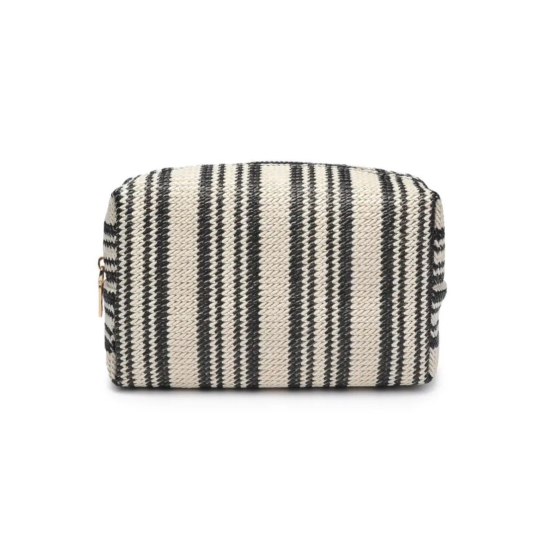 Collectique ZELLA STRIPED COSMETIC POUCH Bags Collectique Default Title