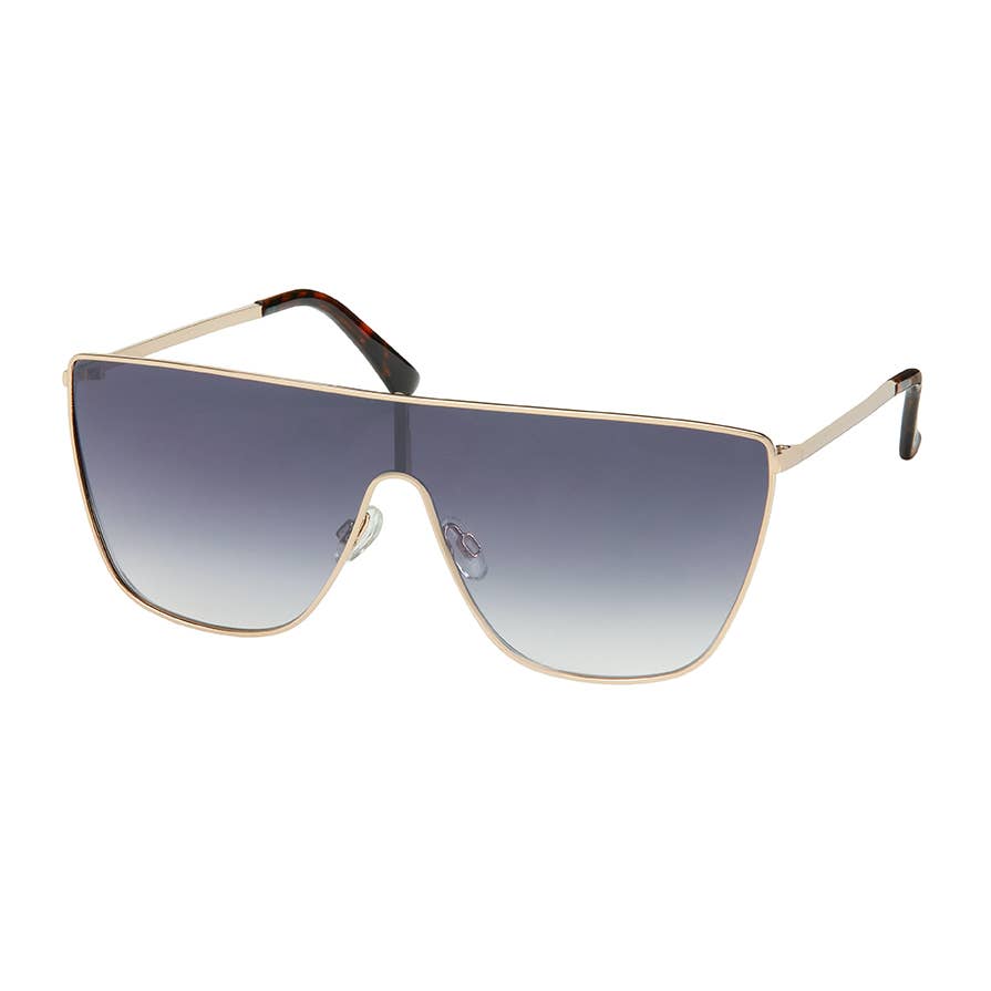 1235 - Jade- Single Lens Shield Sunglasses 3 Color Ways