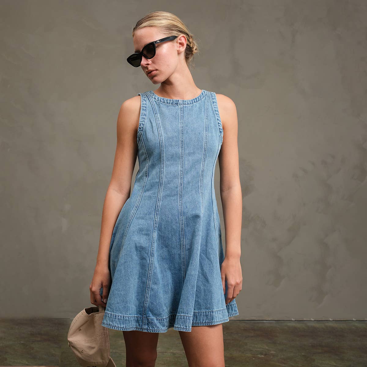 Denim Mini Dress