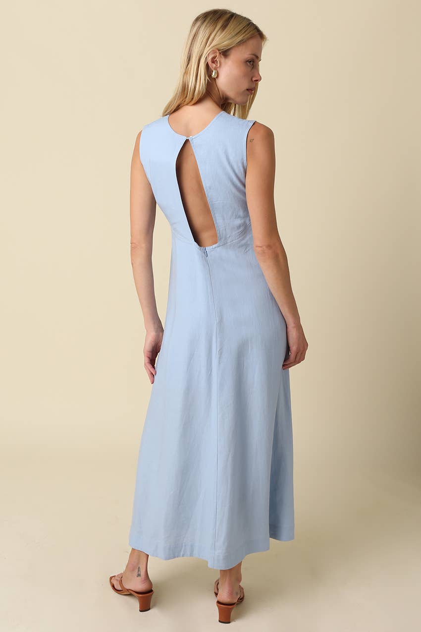 Costal Chic Maxi Dress