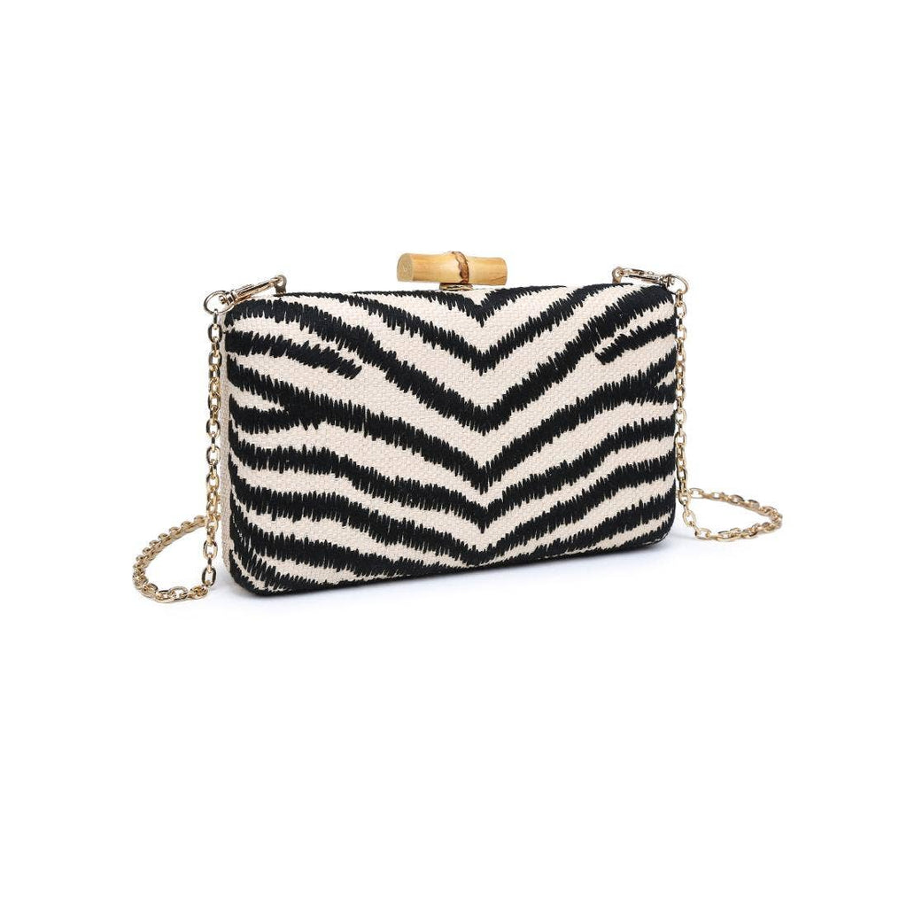 Collectique Dorit Evening Bag Bags Urban Expressions Black Natural Collectique Black Natural Urban Expressions Bags Dorit Evening Bag