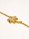 Quincee 18K Gold Non-Tarnish Summer Ocean CZ Bracelet