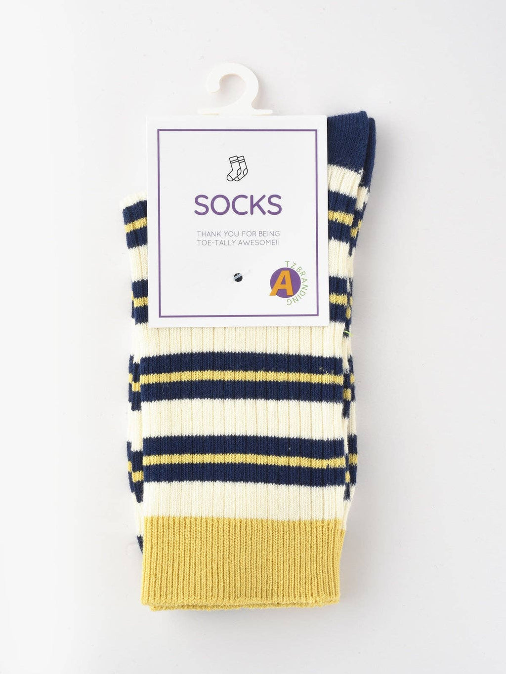 Rufia - Striped Women's Socks for Fall & Winter