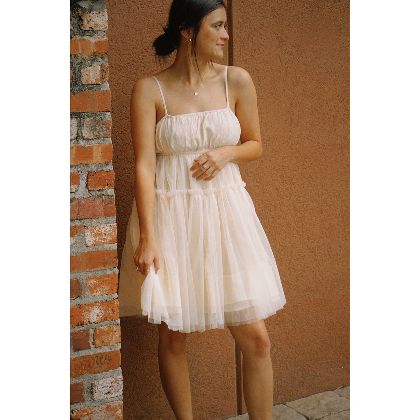 Delilah Tulle Tiered Dress